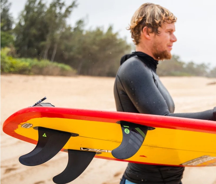 Futures John John Florence（JJF）Alpha 三舵衝浪板舵組｜S／M｜舵/尾
